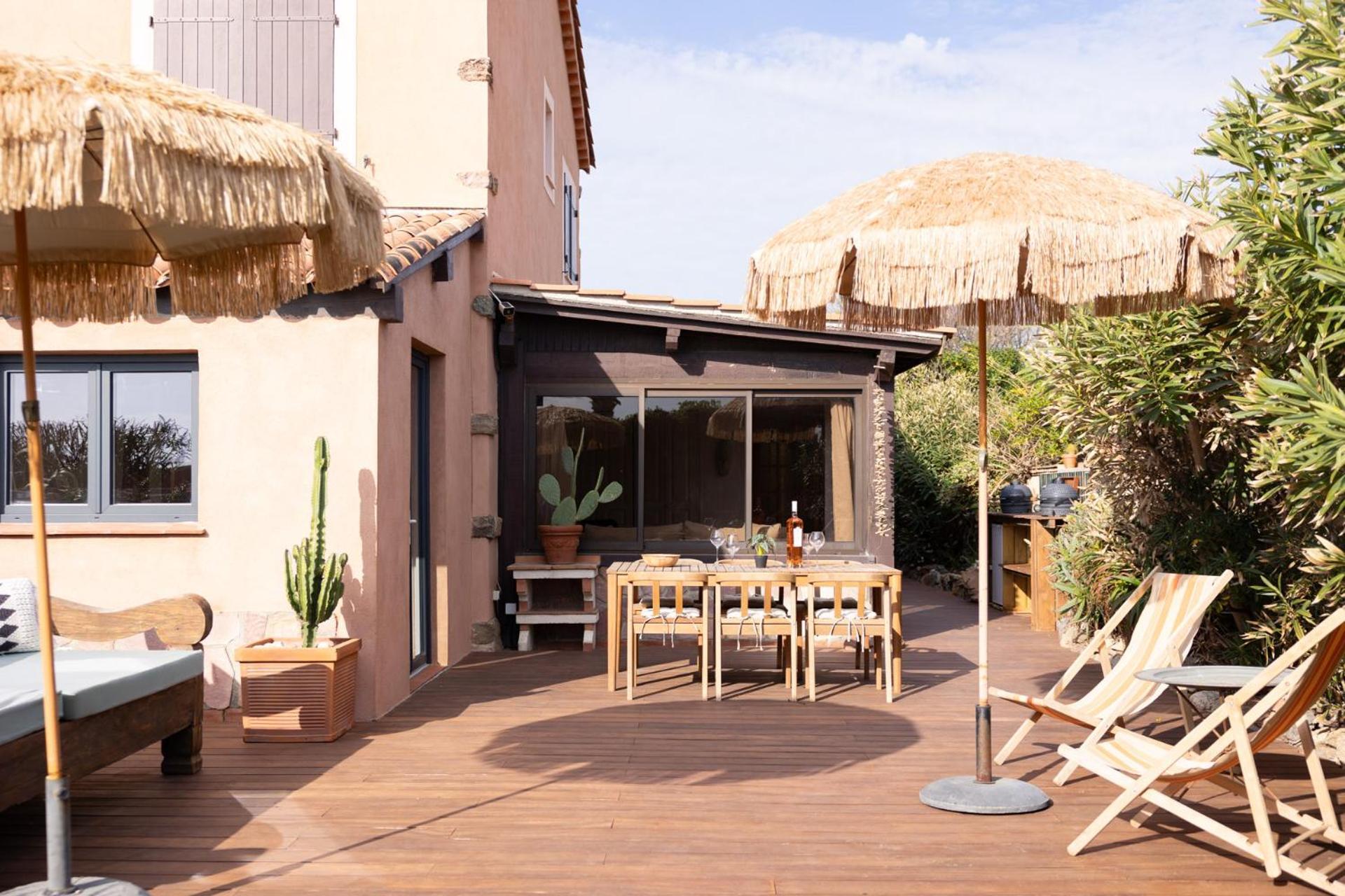 Mersea Beach House At The Sea, Sainte-Maxime La Nartelle Bagian luar foto